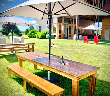 Wine tasting with Canvasback