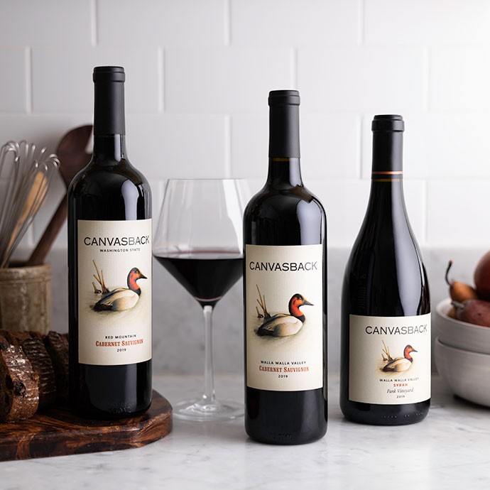 Canvasback wine spring releases